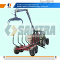 ATV Log Loader Trailer with Hydraulic Crane